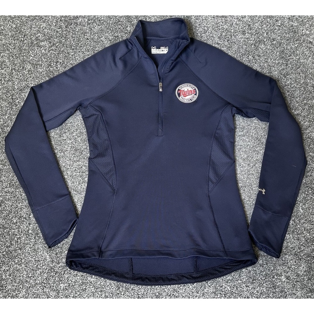 Under Armour Women's Minnesota MN Twins 1/4 Zip‎ Jacket  - Size Small